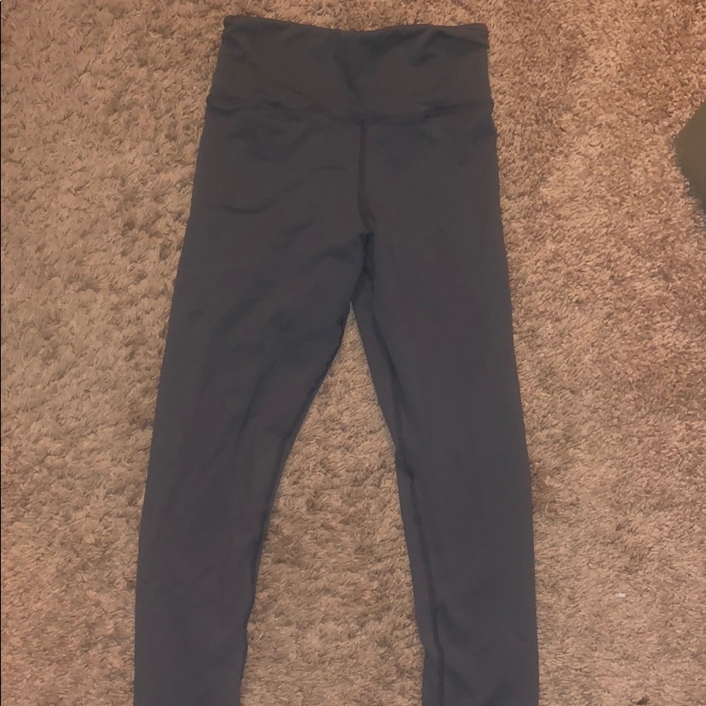 Gray Do You Even leggings